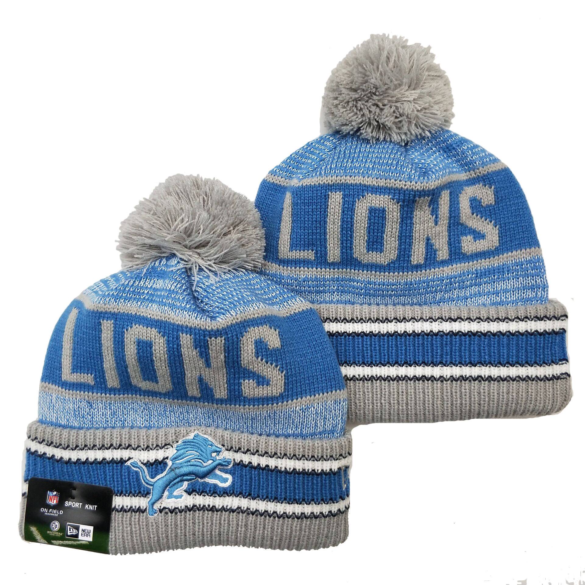 Detroit Lions Knit Hats 050